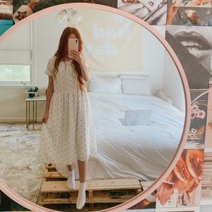 ROOLEE Polka Dot Midi Dress